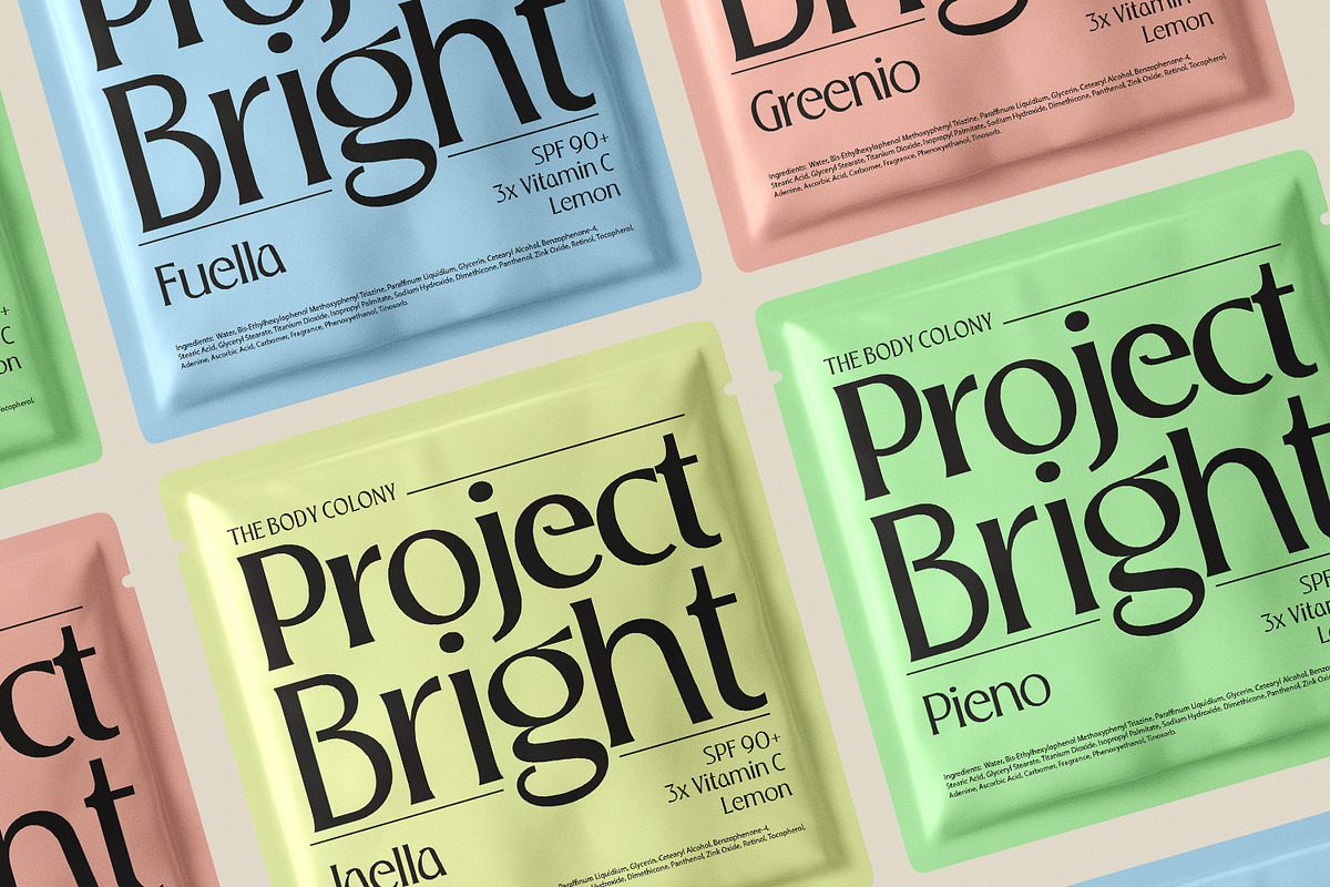 Praya - Modern Branding Font, a Serif Font by creativemedialab (Photo 4 of 17)
