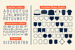 Champion Monograms Font: Baseball 4