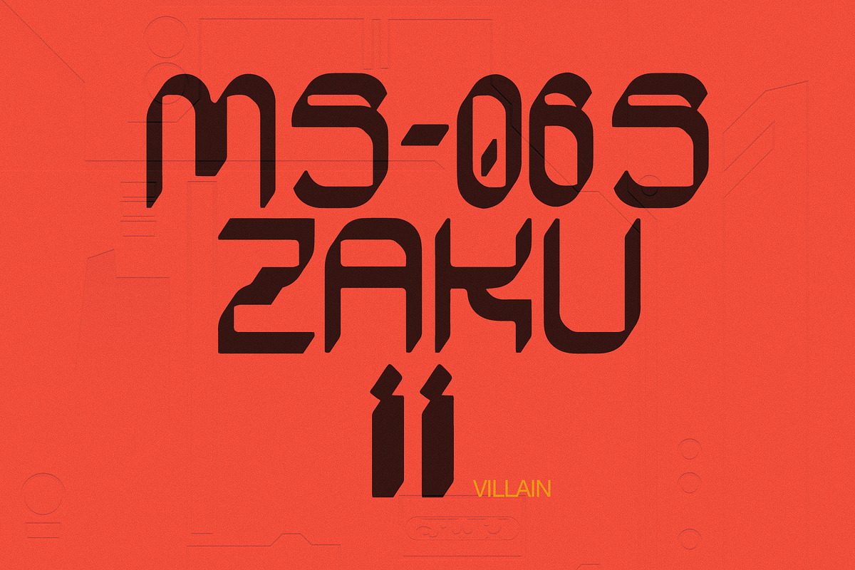 JWV - MECH MONO, a Sans Serif Font by Jordan Warren Visuals (Photo 5 of 9)