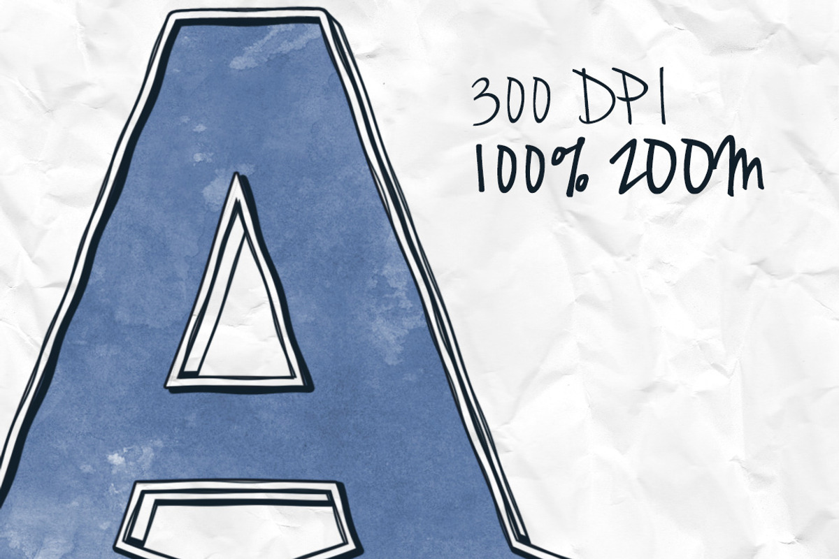 3D Ink Watercolor Actions - 300DPI preview 6
