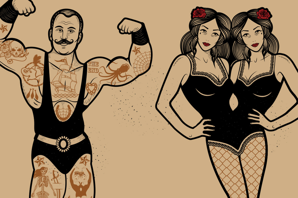 Circus set, an Illustration by Moloko88 (Photo 6 of 11)