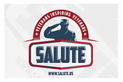 Salute Logo, a Branding & Logo Template by Creatiph Market (Thumbnail 1 of 2)