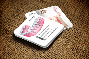 Dental Social Media Business Card