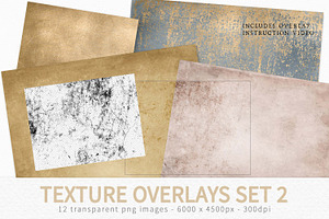 Texture Overlays Set 2