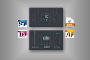 Dot Business Card, a Business Card Template by DesignGhar (Thumbnail 1 of 5)