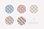 Watercolor Seamless Patterns, a Pattern Graphic by Basia Stryjecka (Thumbnail 2 of 15)