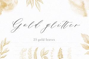 Gold Glitter Geometric Polygonal