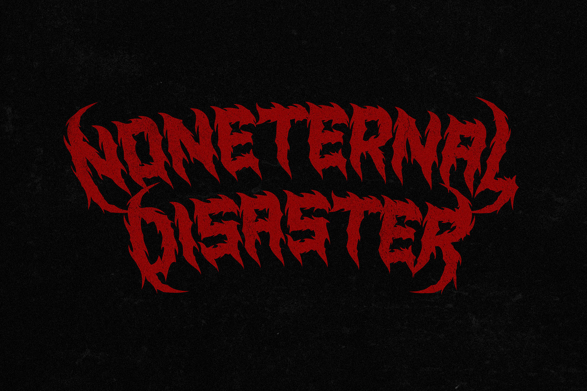 Medicine Drops - Death Metal Font, a Blackletter Font by Multype Studio (Photo 7 of 12)