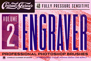 ENGRAVER Brushes - PHOTOSHOP