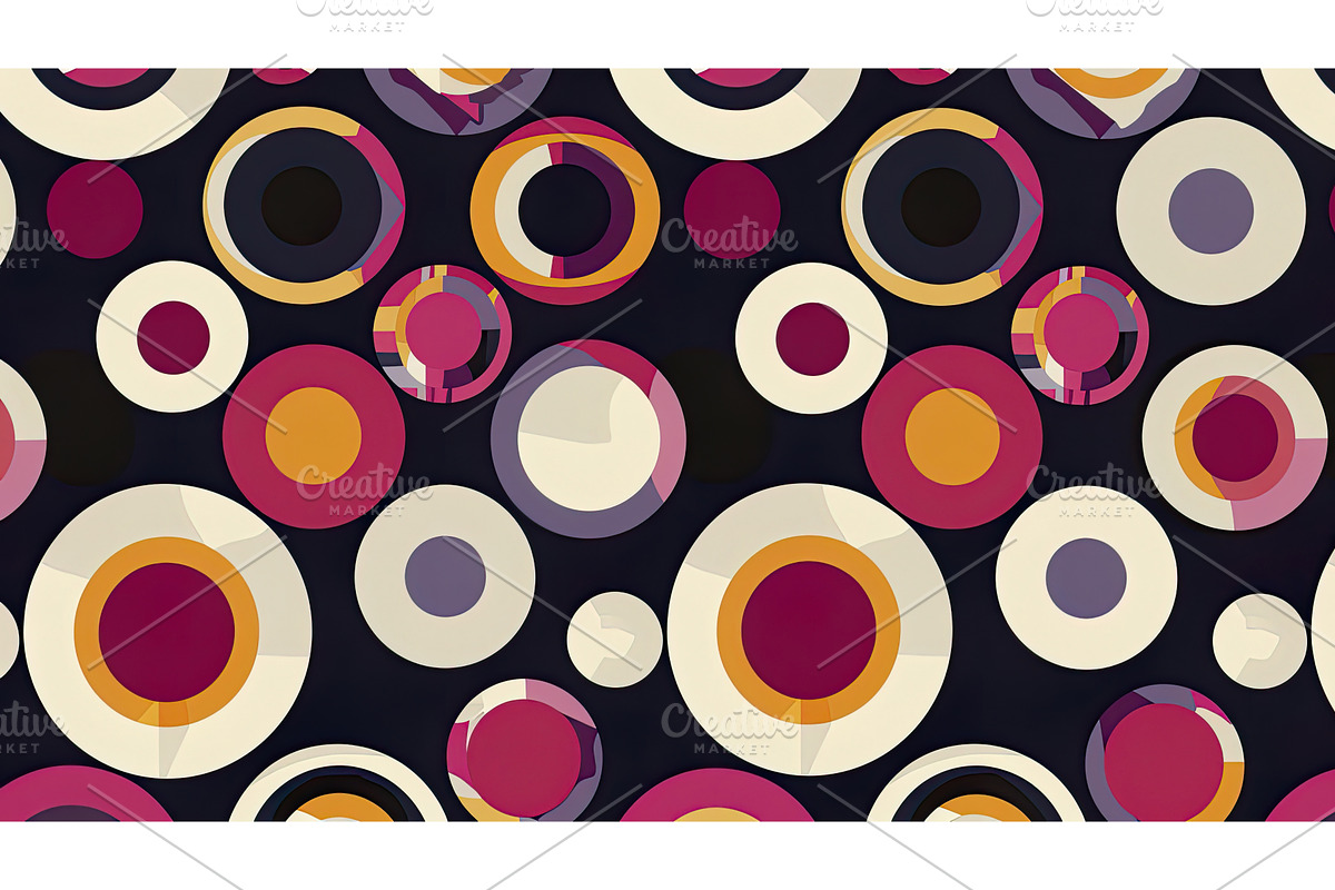 Geometric pattern wallpaper inspired, an Illustration by Lermont51