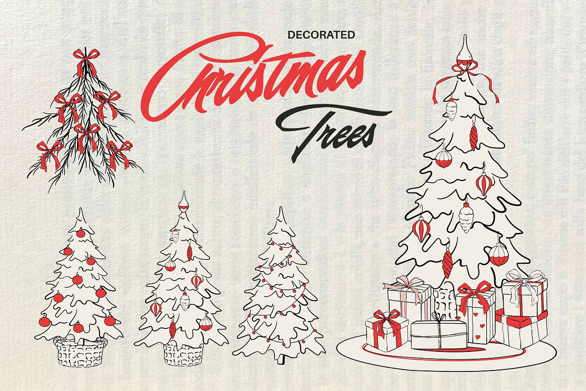 Hand-Drawn Christmas Collection, an Object Graphic by Iryna Danyliuk (Photo 7 of 14)