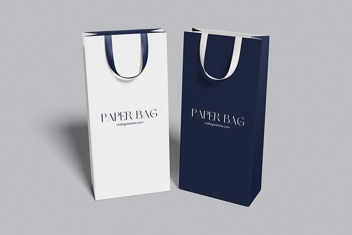 Paper Bag Mockup, a Packaging Mockup by Twins_studio (Photo 5 of 5)