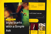 Sinc AI Fashion Sales Agent Landing, a Landing Page Template by twinstd (Thumbnail 4 of 5)