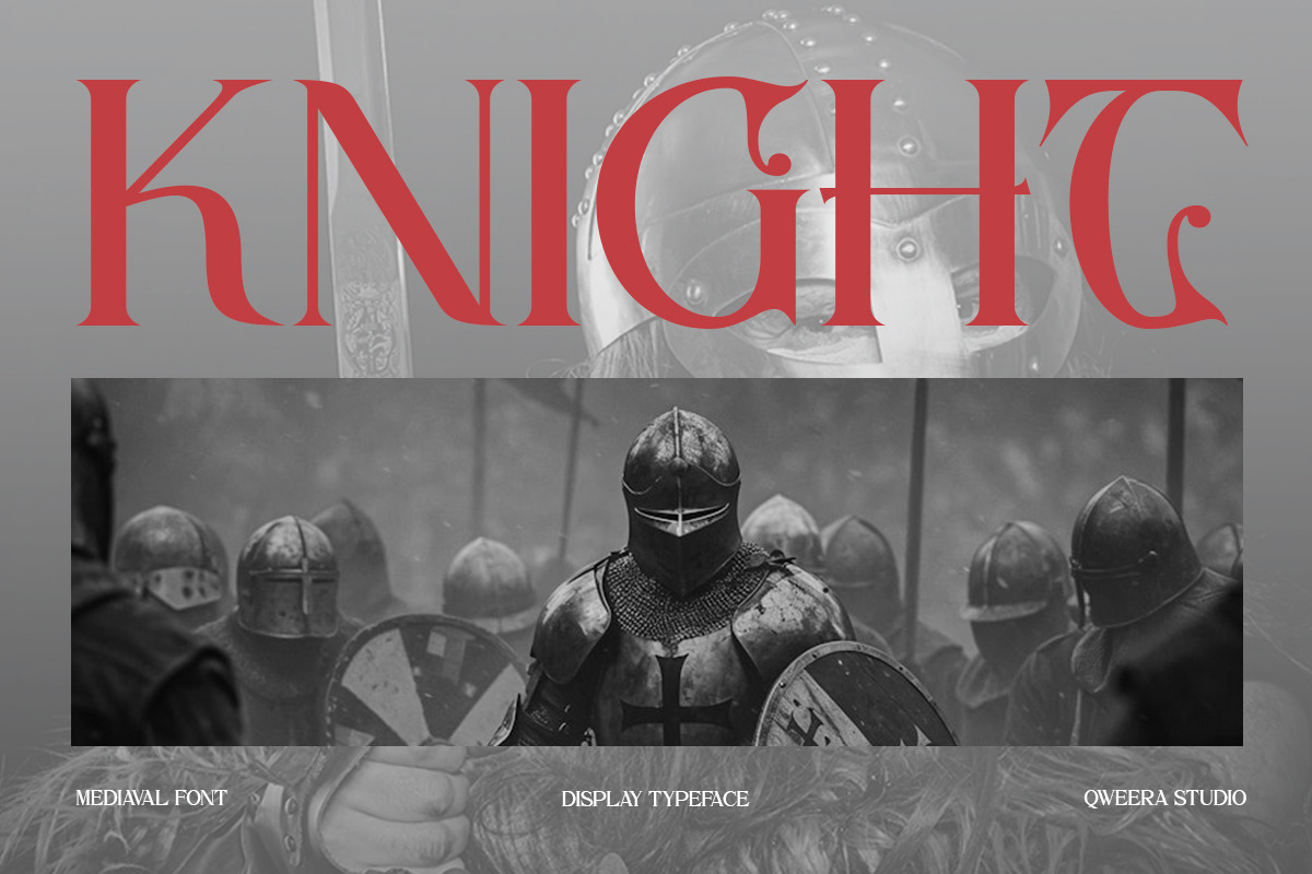 Areus - Celtic Display Font, a Serif Font by Qweera Studio (Photo 3 of 12)