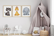Kids Room Frame Bundle - 61 Mockups, a Print Template by VNmockup (Thumbnail 3 of 16)