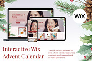 Advent Calendar 2025 Wix Template, a Wix Template by Studio Template by parnii (Thumbnail 1 of 5)
