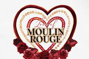 Watercolor - Love Of MOULIN ROUGE