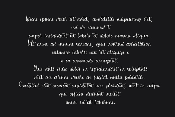 Darling font preview 8
