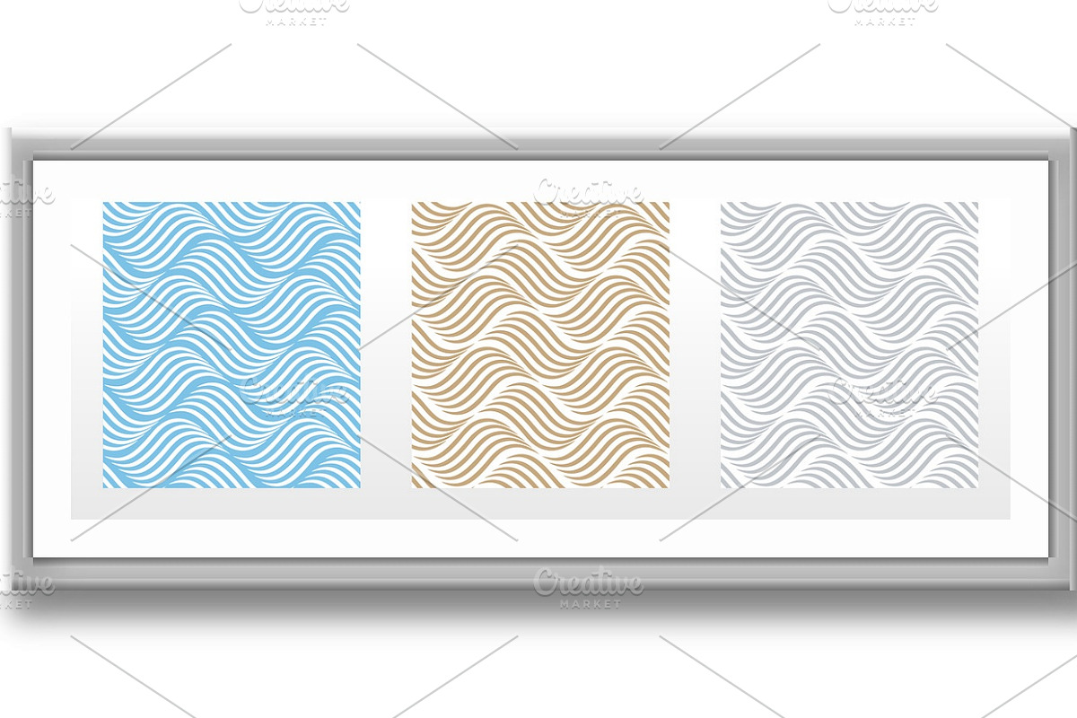 Geometric set of patterns, a Pattern Graphic by RODINA (Photo 3 of 3)
