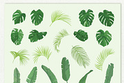 Flamingo in the Palm Leaves, a Pattern Graphic by GooseFrol (Thumbnail 4 of 23)