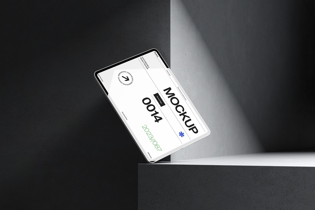 Minimal Tablet Mockup PSD, an iPad Mockup by kreatifreya (Photo 6 of 6)