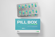 Pill Box Mockup, a Packaging Mockup by Budogol Studio (Thumbnail 3 of 4)