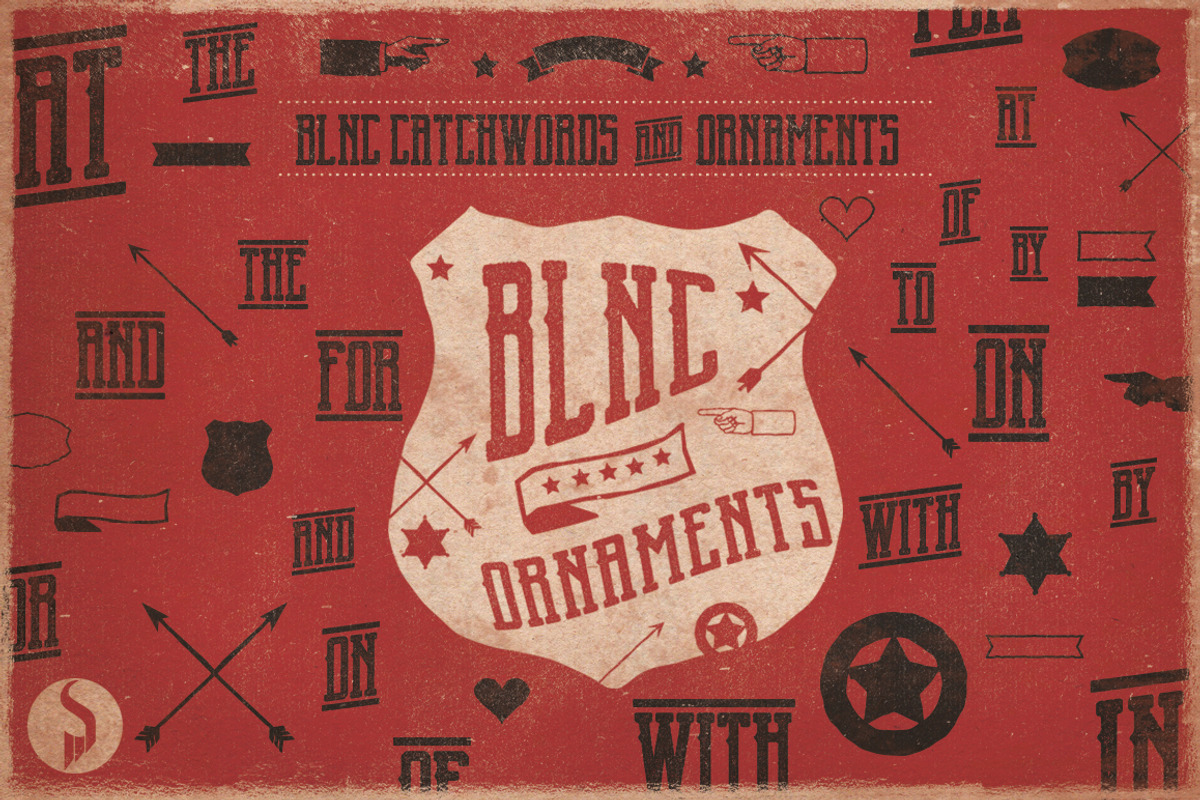 Blnc Family Typeface preview 4