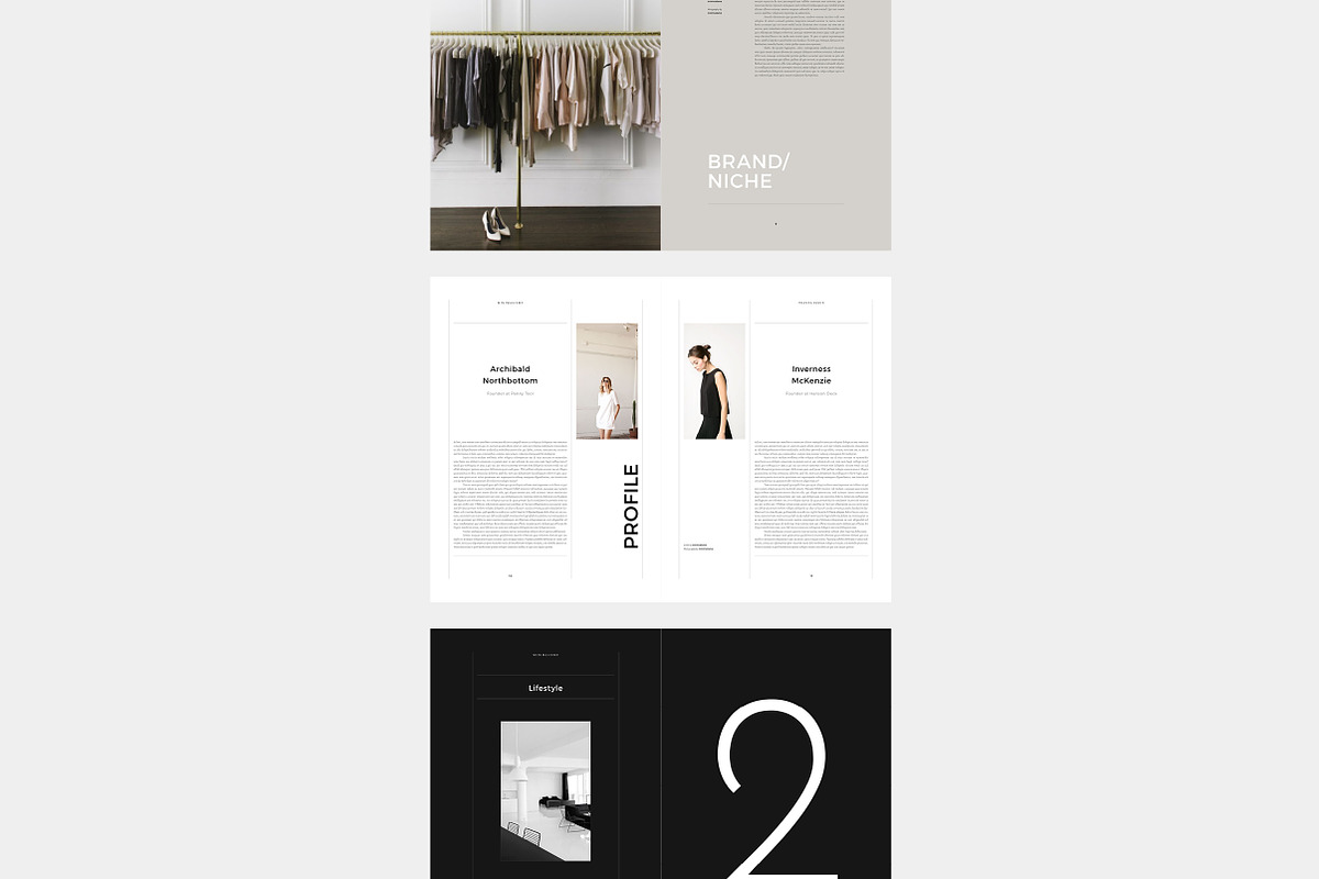 Magazine Minimalisme, a Magazine Template by T E M P L Y (Photo 5 of 8)