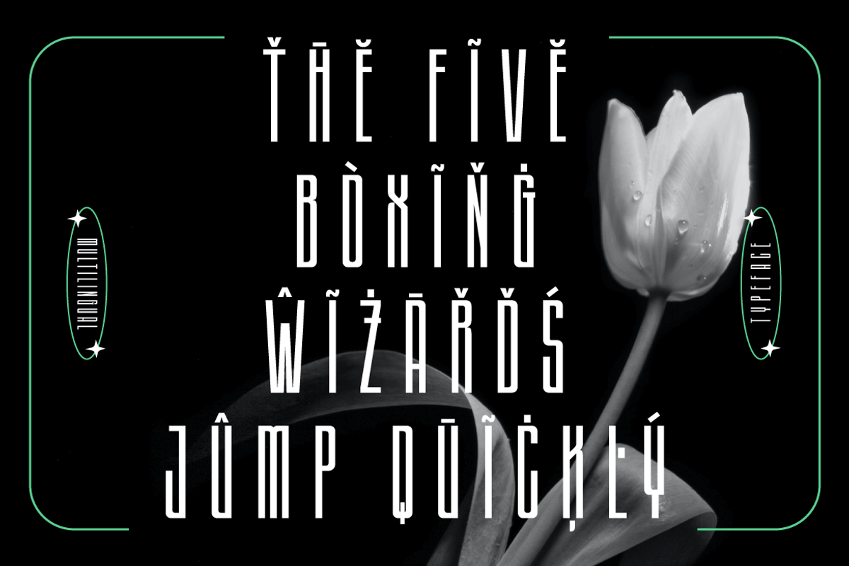 AKAGEEH | Retro Condensed Font, a Sans Serif Font by twinstd (Photo 4 of 13)
