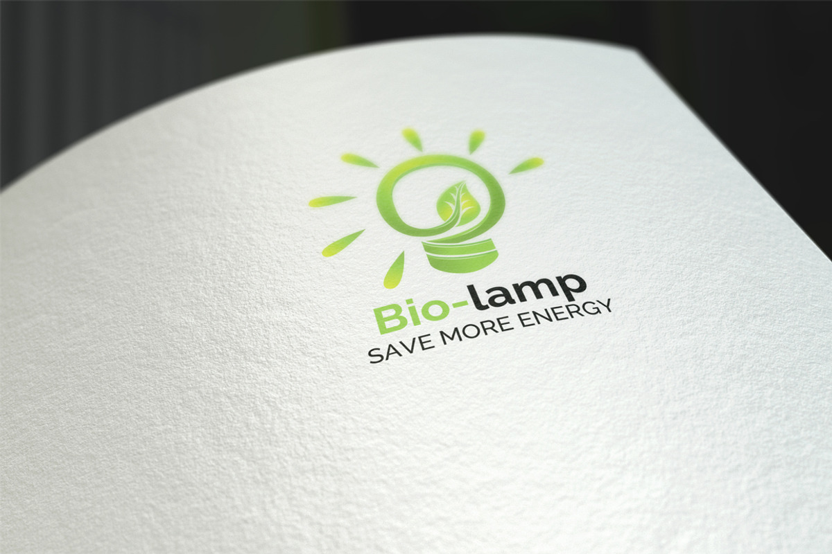 Bio Lamp / Energy - Logo Template, a Branding & Logo Template by Artha Desain (Photo 4 of 7)