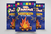 10 Festa Junina Flyer Bundle, a Flyer Template by Design Up (Thumbnail 2 of 11)