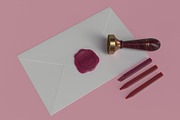 Wax Seal Mock-up, Psd Template, a Product Mockup by graystudio (Thumbnail 5 of 7)