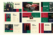 Olive Presentation Template, a Presentation Template by Analogous Temp (Thumbnail 2 of 5)