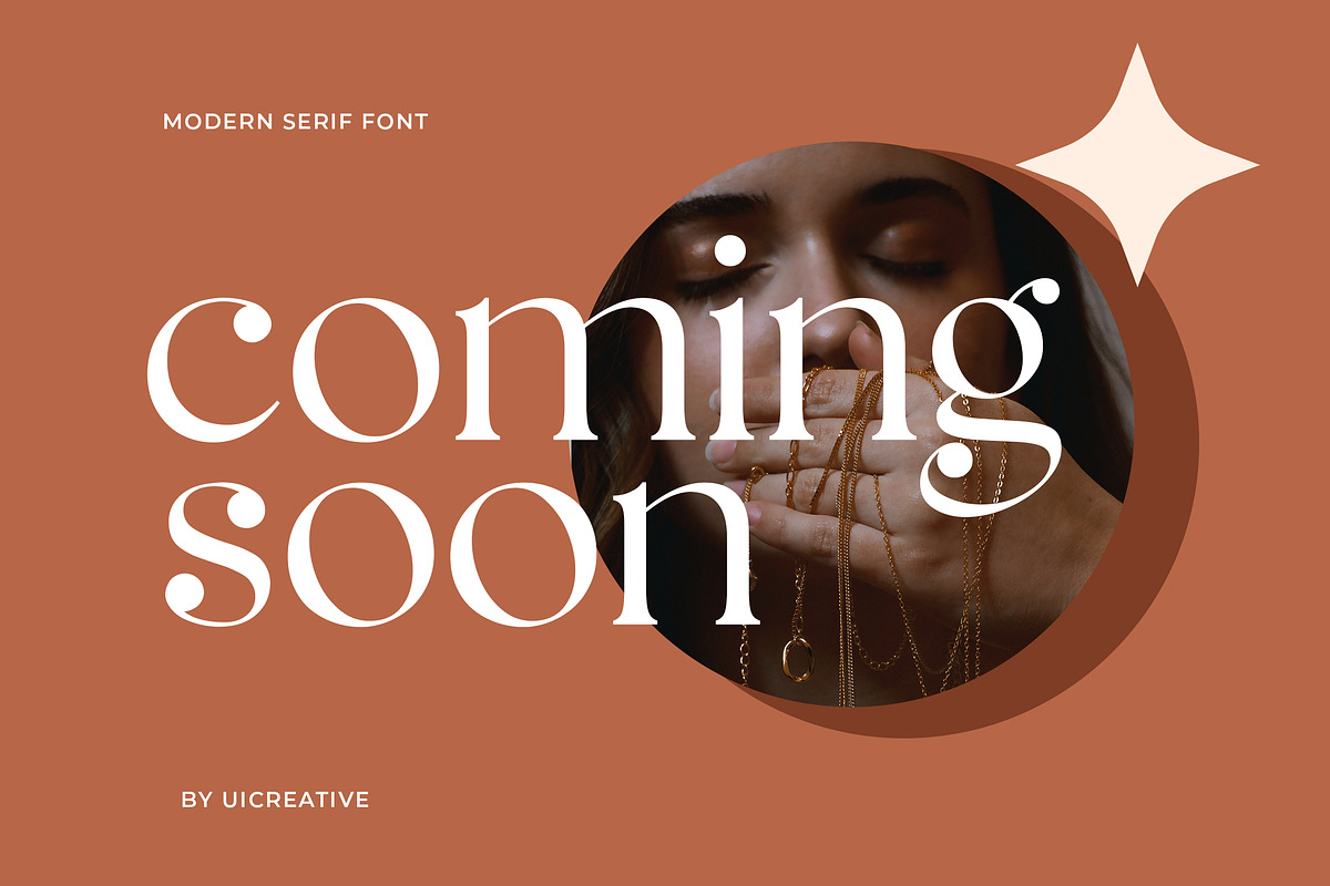 Polluxie Feminine Serif Font, a Serif Font by UICreative (Photo 7 of 12)