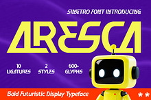 Aresca - Bold Futuristic Font