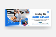 Holiday travel agency Facebook cover, a Social Media Template by Mk_Studio (Thumbnail 6 of 10)