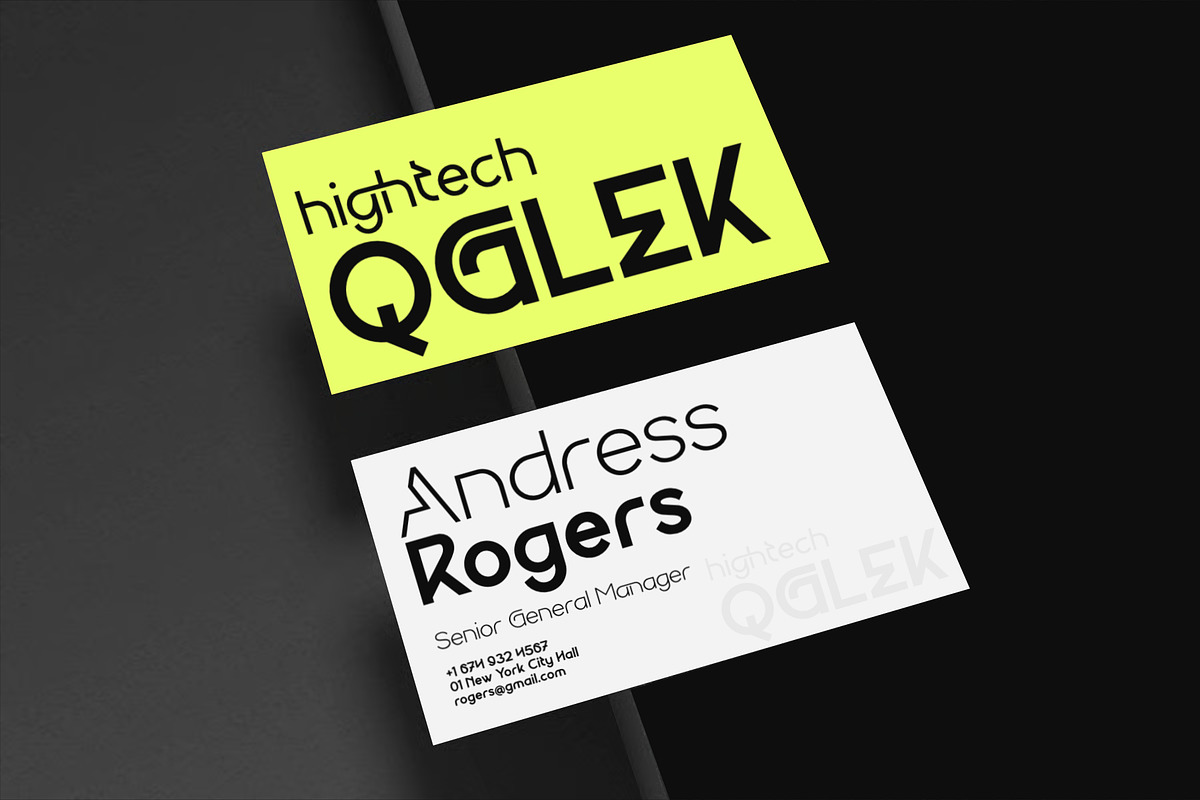 Agern - Modern Stylish Logo Font, a Sans Serif Font by Sealoung (Photo 6 of 10)