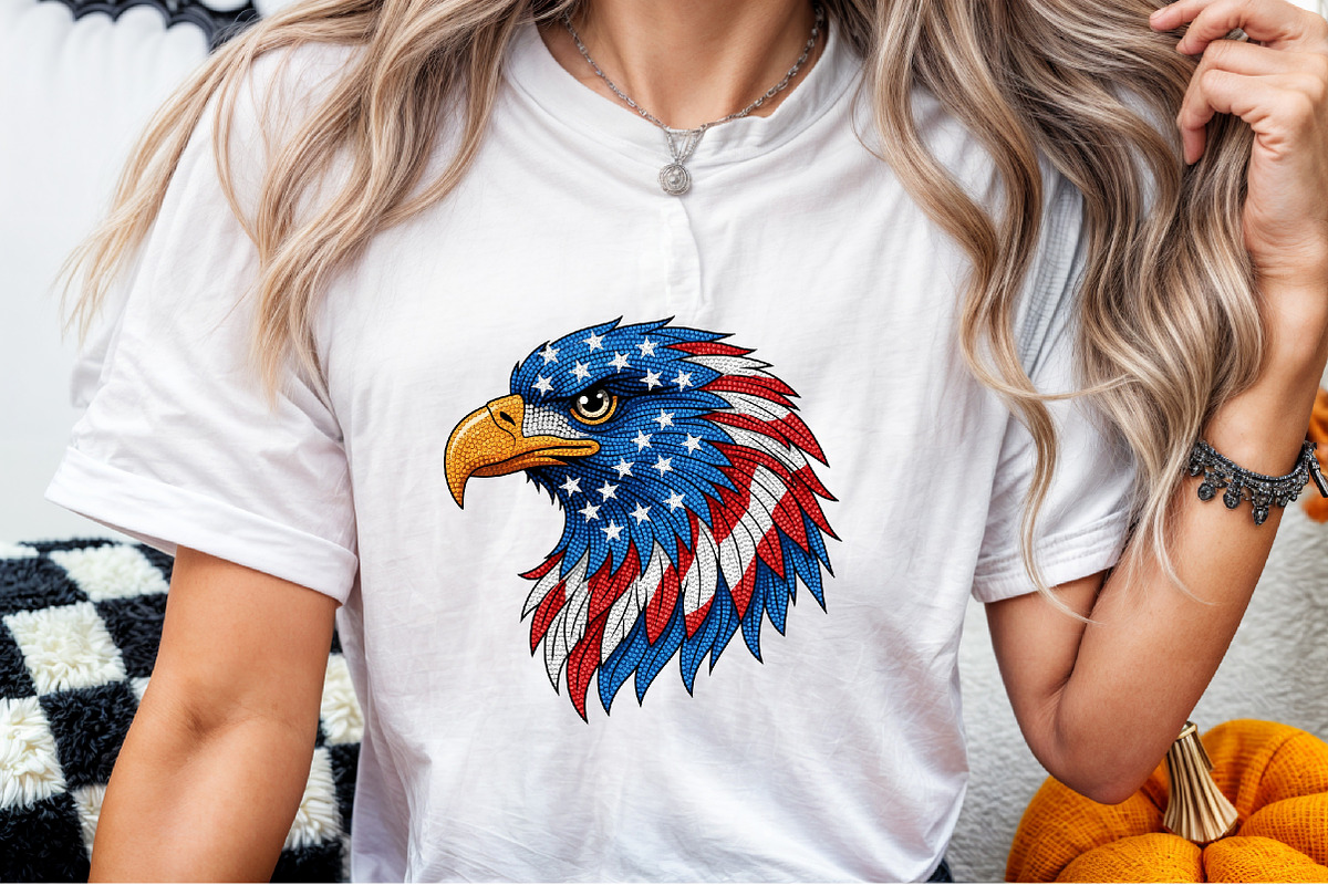 American Patriotic Eagle 4th of July, an Illustration by Sublimation Artist (Photo 5 of 9)
