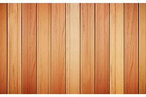 Wood Background Realistic Vector