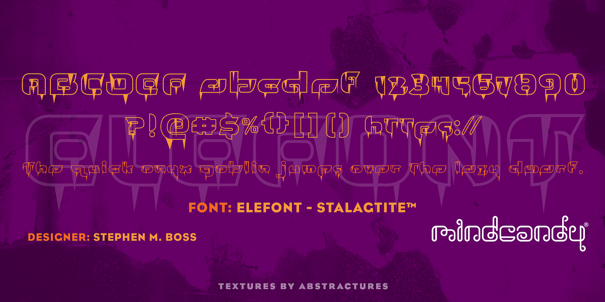 Elefont™, a Font by MINDCANDY (Photo 5 of 5)