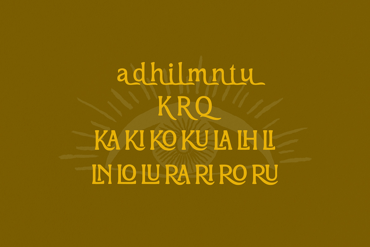 Qetalon Retro Typeface Font, a Serif Font by Storytype Studio (Photo 14 of 15)