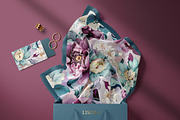 PEONIES seamless pattern, a Pattern Graphic by Lisima (Thumbnail 7 of 16)