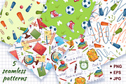 Back to school. Vector set, an Education Illustration by Maycat_store (Thumbnail 6 of 8)
