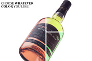 Whiskey-Irish Bottle Mockup, an Advertising Mockup by HexenDesigns (Thumbnail 3 of 12)