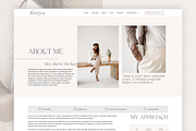 Keeya | WordPress, Elementor pro, a WordPress Template by DesignWithCris (Thumbnail 3 of 6)