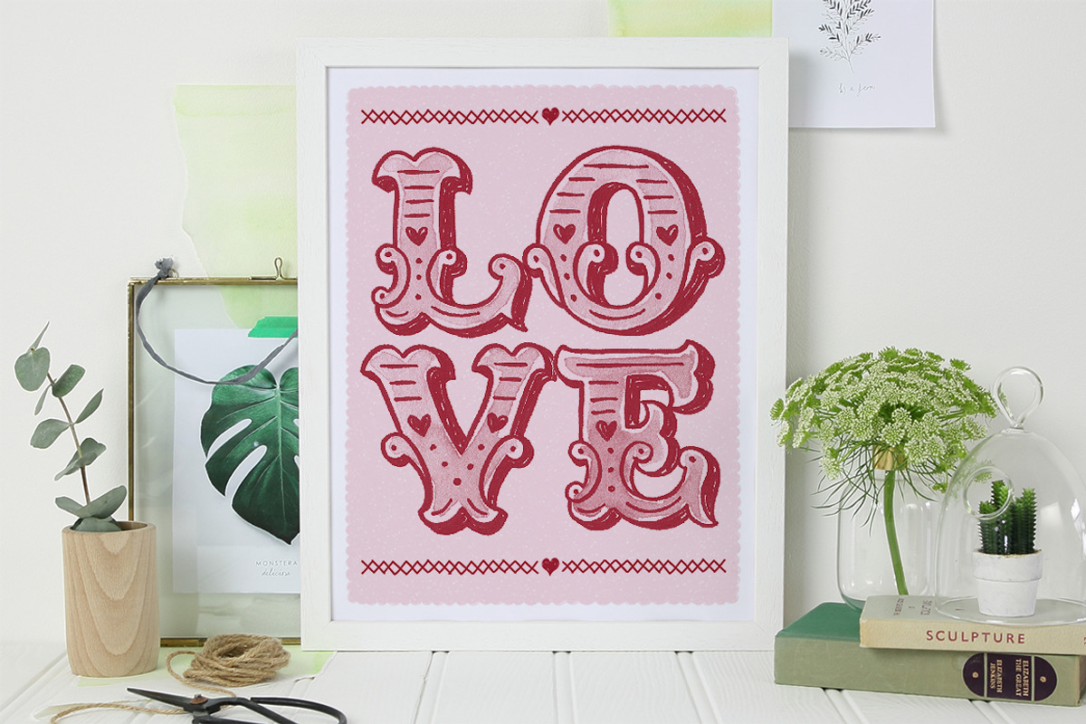 Uncle Bill Watercolour Display Font preview 5