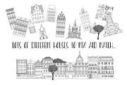 Cities in Europe - hand drawn set, an Illustration by Franzi draws (Thumbnail 9 of 9)