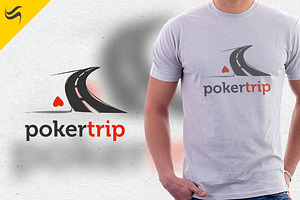 Poker Trip Logo Template