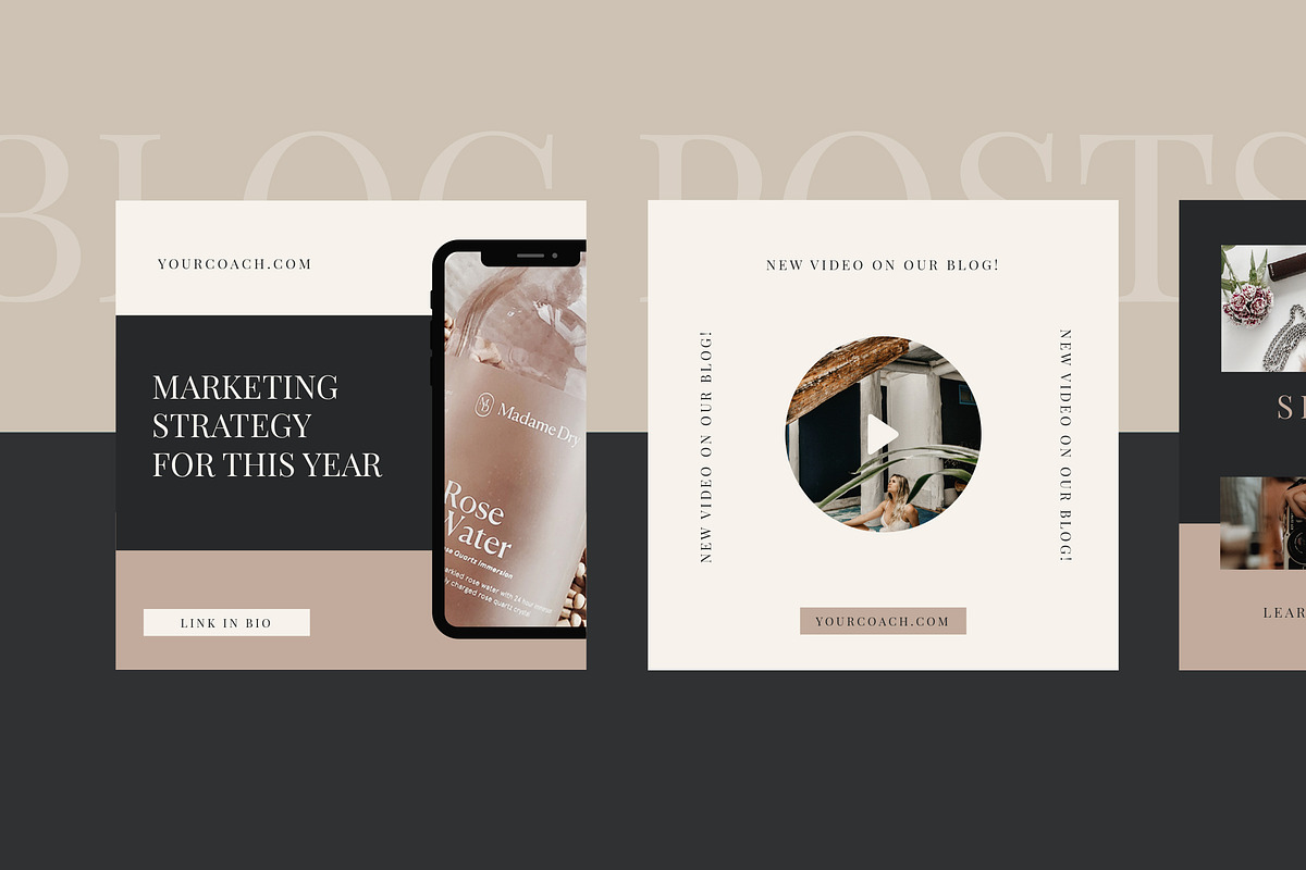 Instagram Creator for Coach Canva, a Social Media Template by Design District (Photo 15 of 33)