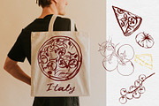 Mediterranean Food Illustrations, a Graphic by HabitusDesigns (Thumbnail 3 of 5)